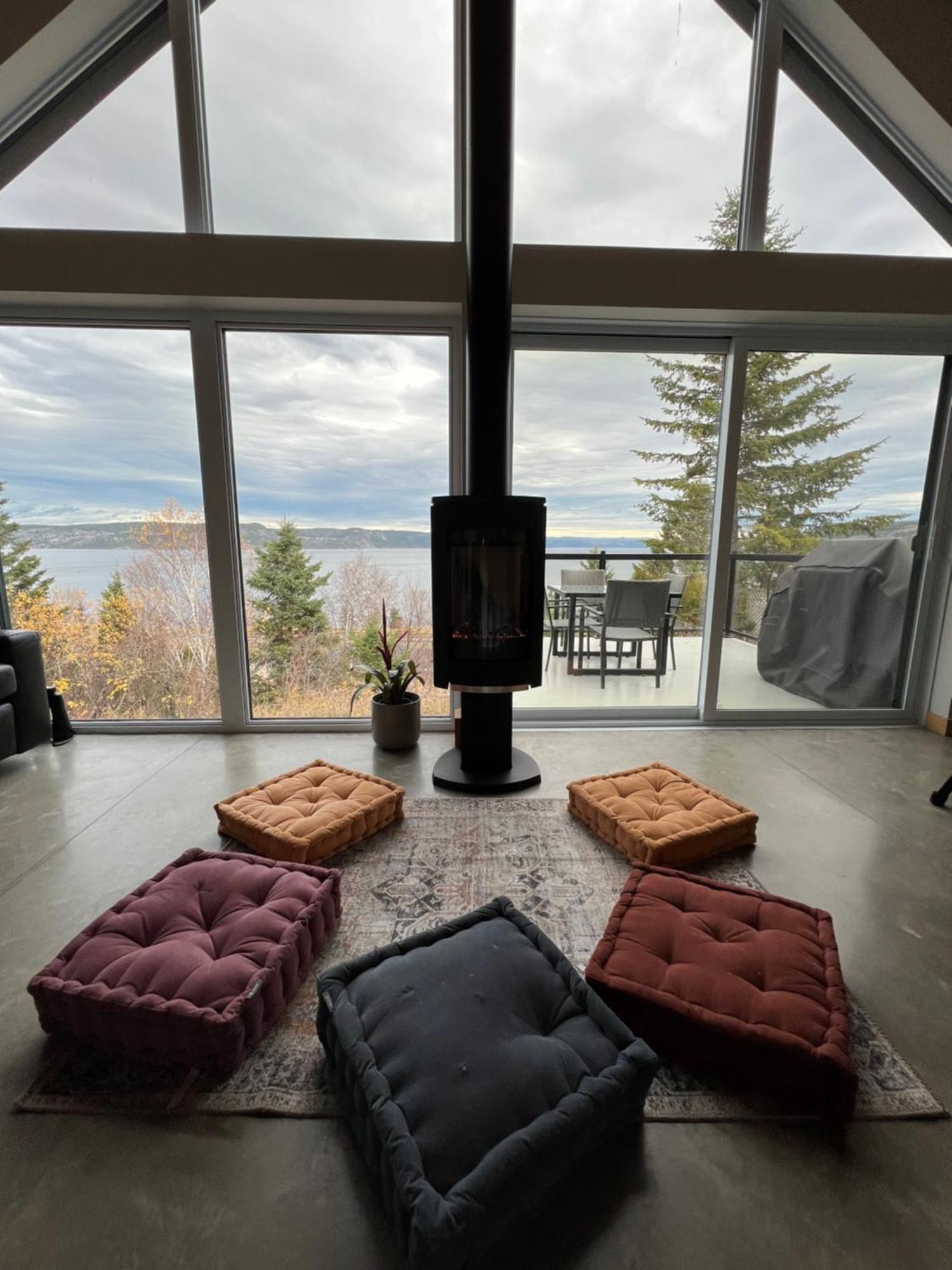 Chicoutimi Magical Loft : Breathtaking View & Cozy Fireplace מראה חיצוני תמונה